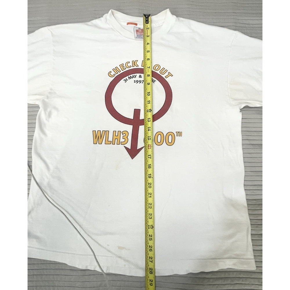Vtg West London Hash House Harriers WLH3 600th Run Race Tee Shirt Devil Sz XL - Picture 12 of 14